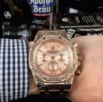 Audemars Piguet Royal Oak "Tattoo" Watches - Rose Gold Chronograph
